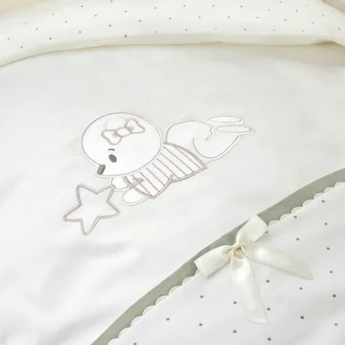 Lenjerie de patut 6 piese Perina Le petit bebe Olive cumpăra în Chișinau