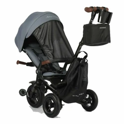 Tricicleta pentru copii QPlay Nova Deluxe Grey cumpăra în Chișinau. Foto 2