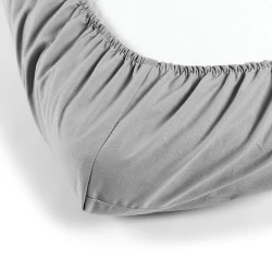 Cearșaf de pat pe elastic PernaMea Gri, 120x60 cm cumpăra în Chișinau. Foto 2