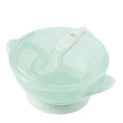 Bol cu ventuză și lingură Kikkaboo Feedy Mint, 400 ml cumpăra în Chișinau