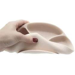 Farfurie 3-compartimente cu ventuza BabyJem Latte cumpăra în Chișinau. Foto 2