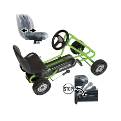 Kart cu pedale Hauck Lightning Green cumpăra în Chișinau. Foto 2