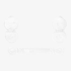 Protecție universala KikkaBoo Transparent, 2 buc. cumpăra în Chișinau. Foto 3