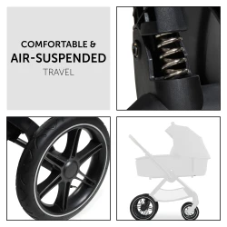 Carucior 2 in 1 Hauck Walk N Care Air Set Dark Grey cumpăra în Chișinau. Foto 7