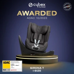 Scaun auto 45-105 cm (i-Size) Isofix Cybex Sirona T Plus Platinum White, rotativ 360 cumpăra în Chișinau. Foto 2