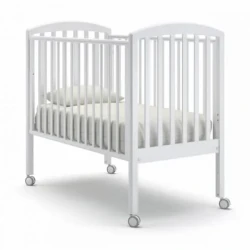 Детская кроватка на колесах Дени Gandylyan белая купить в Кишиневе