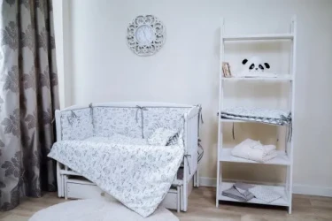 Lenjerie de patut 8 piese PernaMea HappyBaby Albastru cumpăra în Chișinau. Foto 3