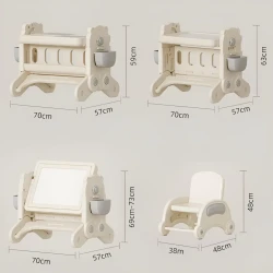 Masuta cu scaun Riki Bej cumpăra în Chișinau. Foto 4