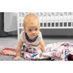 Одеяло Caretero Light Minky Hedgehogs Grey, 75x100 см купить в Кишиневе. Фото 9