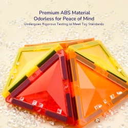 Set constructie magnetic Mideer Distinctive, 100 elemente cumpăra în Chișinau. Foto 7