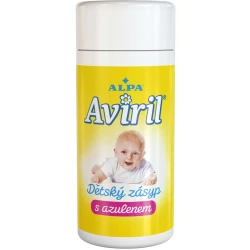 Pudră pentru copii Alpa Aviril cu azulenă, 100 g cumpăra în Chișinau. Foto 1