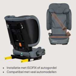 Scaun auto 100-150 cm (i-Size) Isofix Lionelo Orin Grey Graphite cumpăra în Chișinau. Foto 4
