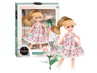 Păpușa Essa Toys Mulisha în rochie cu flori și accesorii cumpăra în Chișinau. Foto 2
