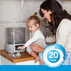 Sterilizator si uscator de biberoane 2 in 1 Lovi Grey cumpăra în Chișinau. Foto 8