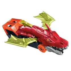 Грузовик Hot Wheels Разъяренный Дракон с хранилищем для машинок купить в Кишиневе. Фото 3