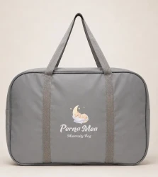 Сумка в роддом PernaMea Maternity Bag Grey, 50x35x20 см купить в Кишиневе. Фото 1