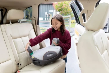 Înălțător auto-buster 135-150cm (i-size) Graco EverSure Lite Cherry cumpăra în Chișinau. Foto 5
