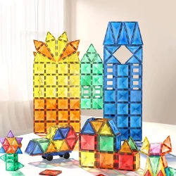 Set constructie magnetic Mideer, 100 elemente cumpăra în Chișinau. Foto 5