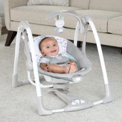Музыкально-электронные качели 2 в 1 Bright Starts Ingenuity Raylan купить в Кишиневе. Фото 3