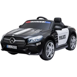 Masina electrica Epid Mercedes-Benz Police Negru cumpăra în Chișinau. Foto 1