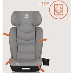 Scaun auto 100-150 cm (i-Size) Isofix Lionelo Neal Grey Concrete cumpăra în Chișinau. Foto 17