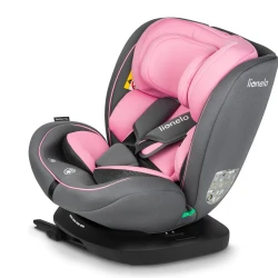 Автокресло 40-150 см (i-Size) Isofix Lionelo Bastiaan Pink Baby, поворотное 360 купить в Кишиневе. Фото 9