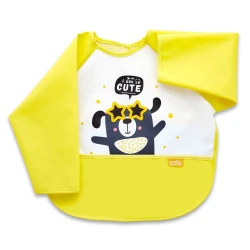 Bavetă din poliester BabyJem Poly Bib Yellow cumpăra în Chișinau