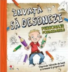 Раскраска Научись рисовать удивительных персонажей купить в Кишиневе. Фото 1