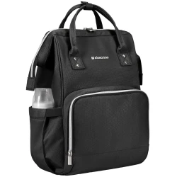 Сумка для коляски KikkaBoo Siena Black and Silver купить в Кишиневе. Фото 4