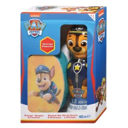 Gel de duș și șampon 2 în 1 Air-Val 2D Paw Patrol Chase + bureta, 400 ml cumpăra în Chișinau. Foto 1