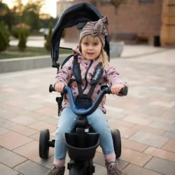 Детский трицикл Lionelo Kori Blue Navy купить в Кишиневе. Фото 25