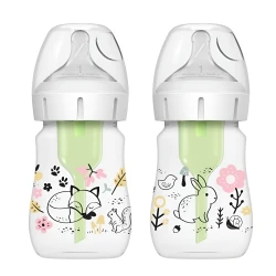 Biberon pentru bebeluși din plastic Dr. Brown’s Natural Flow Options+ Forest, 150 ml, 2 buc. cumpăra în Chișinau