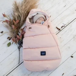 Plic pentru carucior La Millou Baby Velvet Collection Powder Pink cumpăra în Chișinau. Foto 3