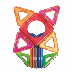 Set constructie magnetic Magformers Basic Plus Set, 14 elemente cumpăra în Chișinau. Foto 3