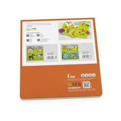 Puzzle din lemn Viga Farm Animals, 9 elemente cumpăra în Chișinau. Foto 4