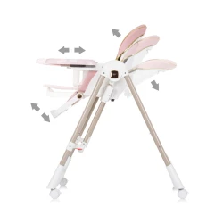 Стульчик для кормления 2 в 1 Chipolino Milk Shake Flamingo купить в Кишиневе. Фото 7