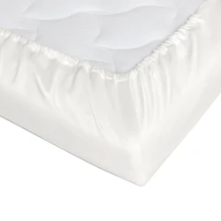 Простыня на резинке Perina Sateen Premium Айвори, 120x60 см купить в Кишиневе. Фото 5
