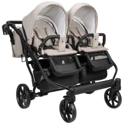 Carucior pentru gemeni 2 in 1 Angelina Tvigo-Duo Blue Smoke cumpăra în Chișinau. Foto 16