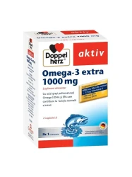 Supliment alimentar Omega 3 Extra (1000 mg) Doppelherz, 120 capsule cumpăra în Chișinau. Foto 1