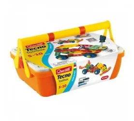 Конструкторы Quercetti Tecno Toolbox, 128 элементов купить в Кишиневе. Фото 1