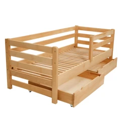 Pat Goydalka Aurora Natural cu sertar, 190x80 cm cumpăra în Chișinau. Foto 2