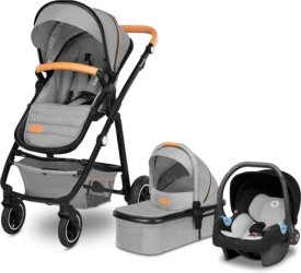 Коляска 3 в 1 Lionelo Amber Grey Stone купить в Кишиневе