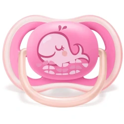 Ортодонтические силиконовые соски Philips Avent Ultra Air Girl (6-18 м), 2 шт. купить в Кишиневе. Фото 2