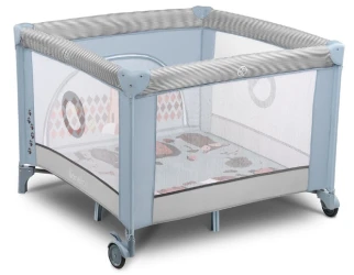 Кроватка манеж Lionelo Fie Blue Sky купить в Кишиневе. Фото 1