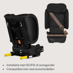 Scaun auto 100-150 cm (i-Size) Isofix Lionelo Orin Black Carbon cumpăra în Chișinau. Foto 5
