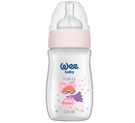 Бутылочки для кормления из пластика WeeBaby Classic Plus в асс., 250 мл купить в Кишиневе. Фото 2