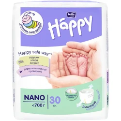 Scutece Bella Baby Happy Nano (<0.7 kg), 30 buc. cumpăra în Chișinau. Foto 2