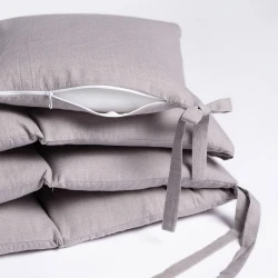 Бортики в кроватку Perina Soft Cotton Серо-Лиловый, 360x29 см купить в Кишиневе. Фото 9