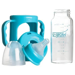 Biberon pentru bebelusi din sticla U-Grow, 120 ml cumpăra în Chișinau. Foto 2