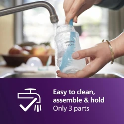 Tetina din silicon Philips Avent cu flux lent (0 luni +), 2 buc. cumpăra în Chișinau. Foto 5